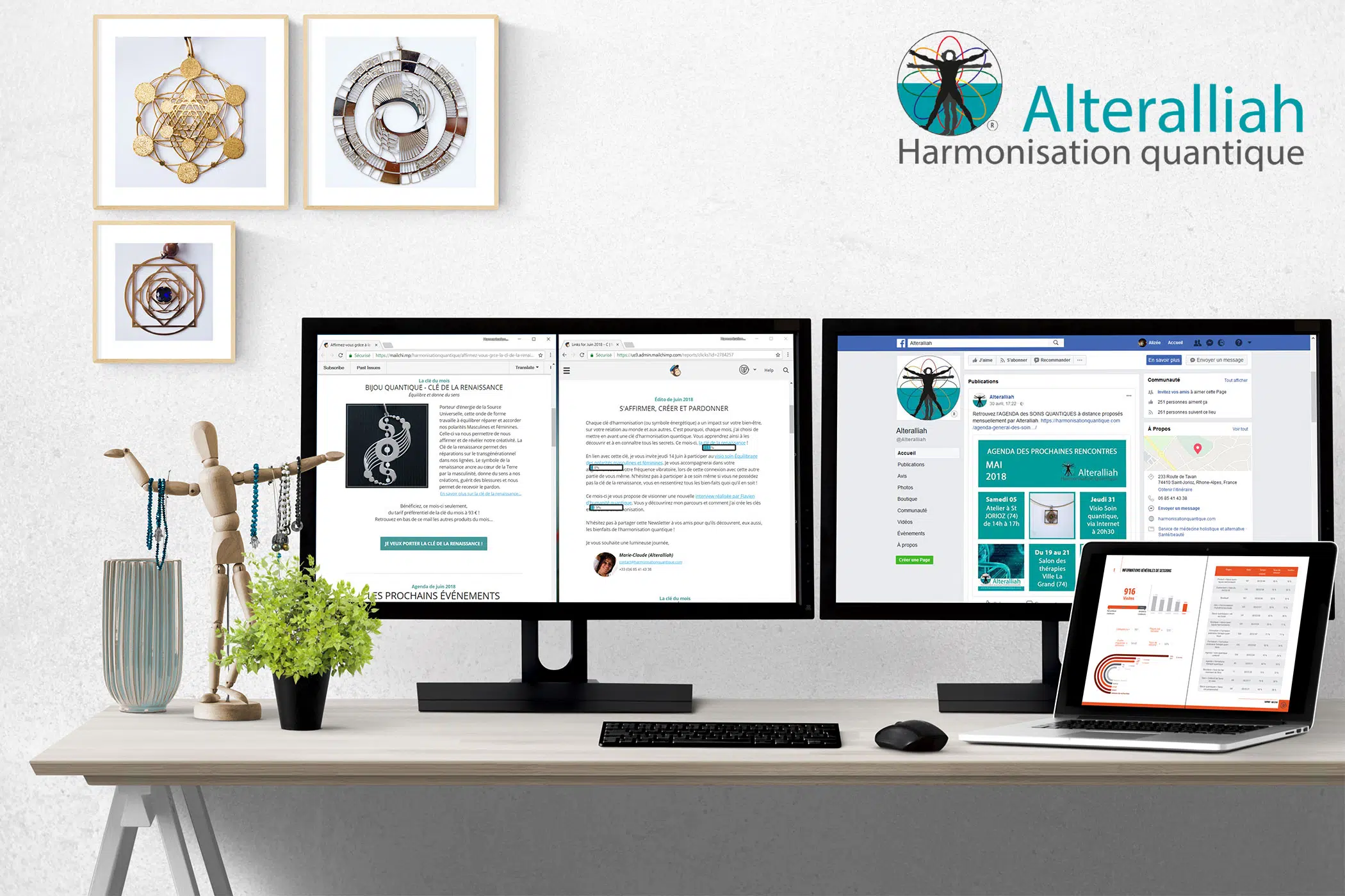 Accompagnement Web Mailing et CM pour Site Ecommerce