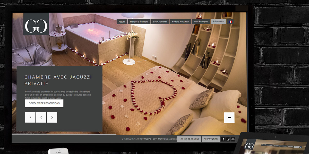 Création Site Web Hôtel
