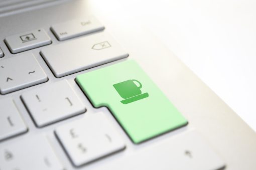 Ordinateur - café - blog - blogging - Agence de communication web - Canefora
