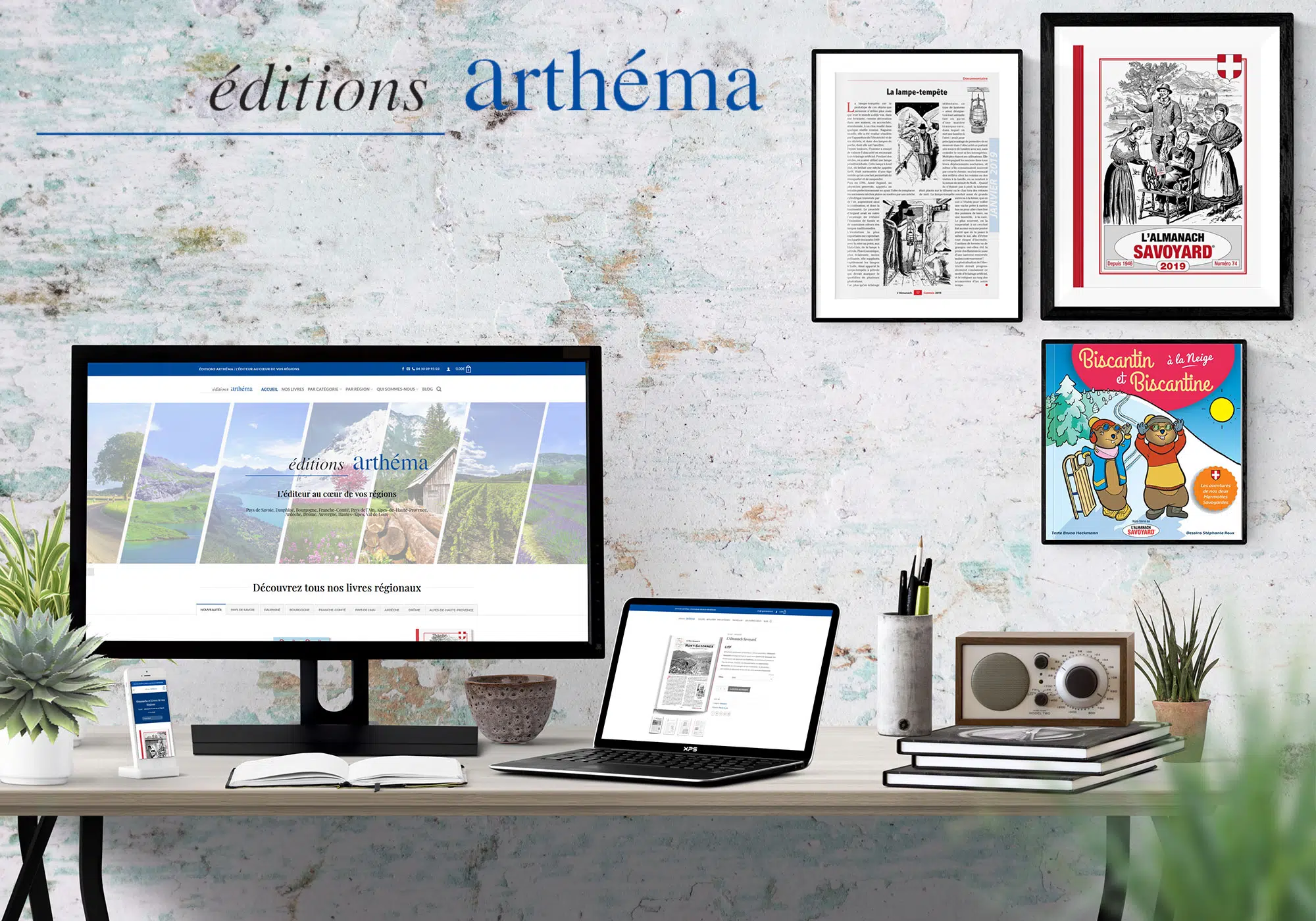 Réalisation Site E-commerce Editeur