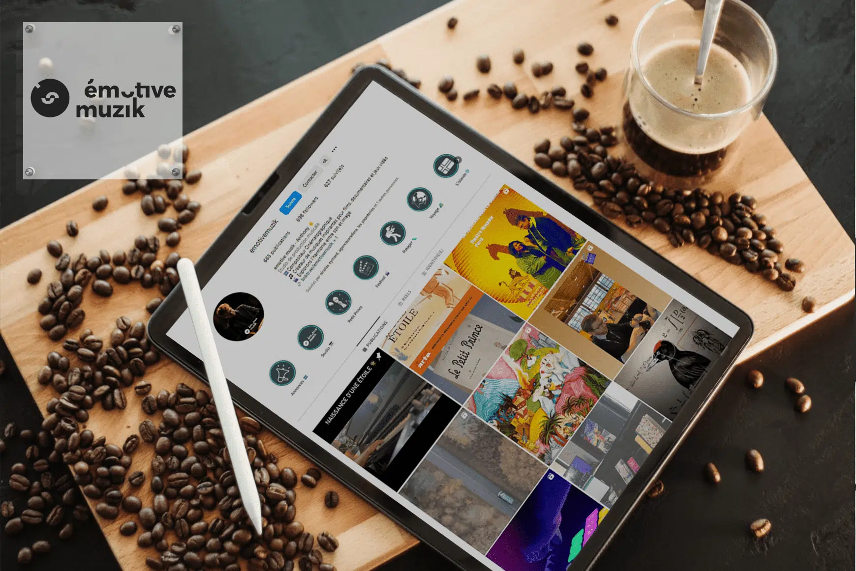 REFONTE DE SITE WORDPRESS ET COMMUNITY MANAGEMENT POUR UN ARTISTE​