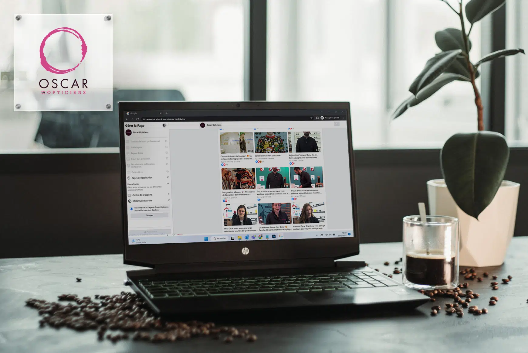 Gestion des réseaux sociaux et création de contenus